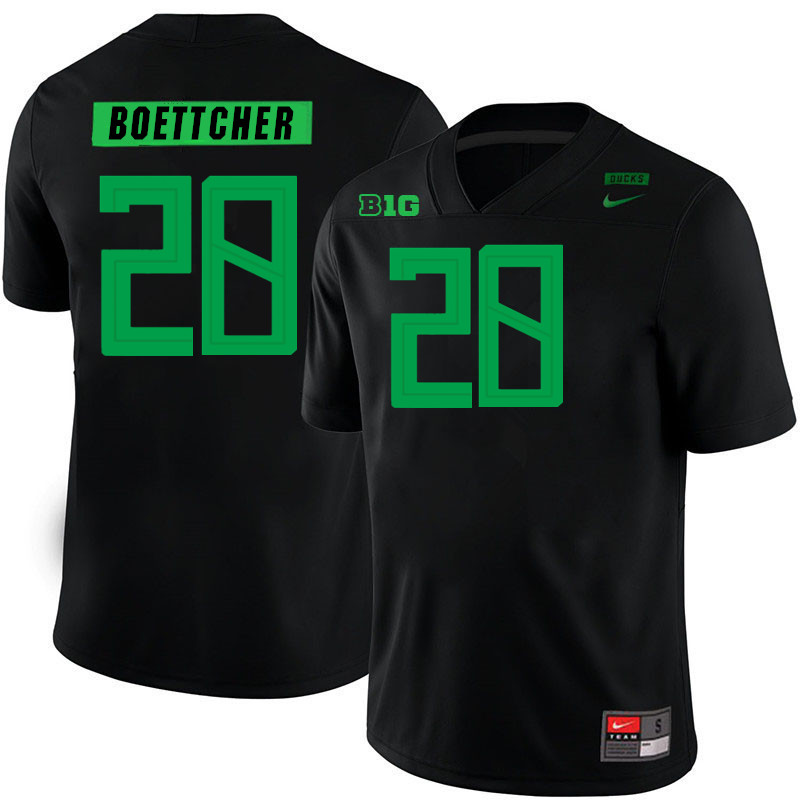 Bryce Boettcher Oregon Jersey,Oregon Ducks Football Uniforms Youth-Alternate Black